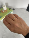 Bague à Une Baguette Fine