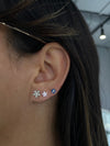 Clous d'oreilles en forme de fleur