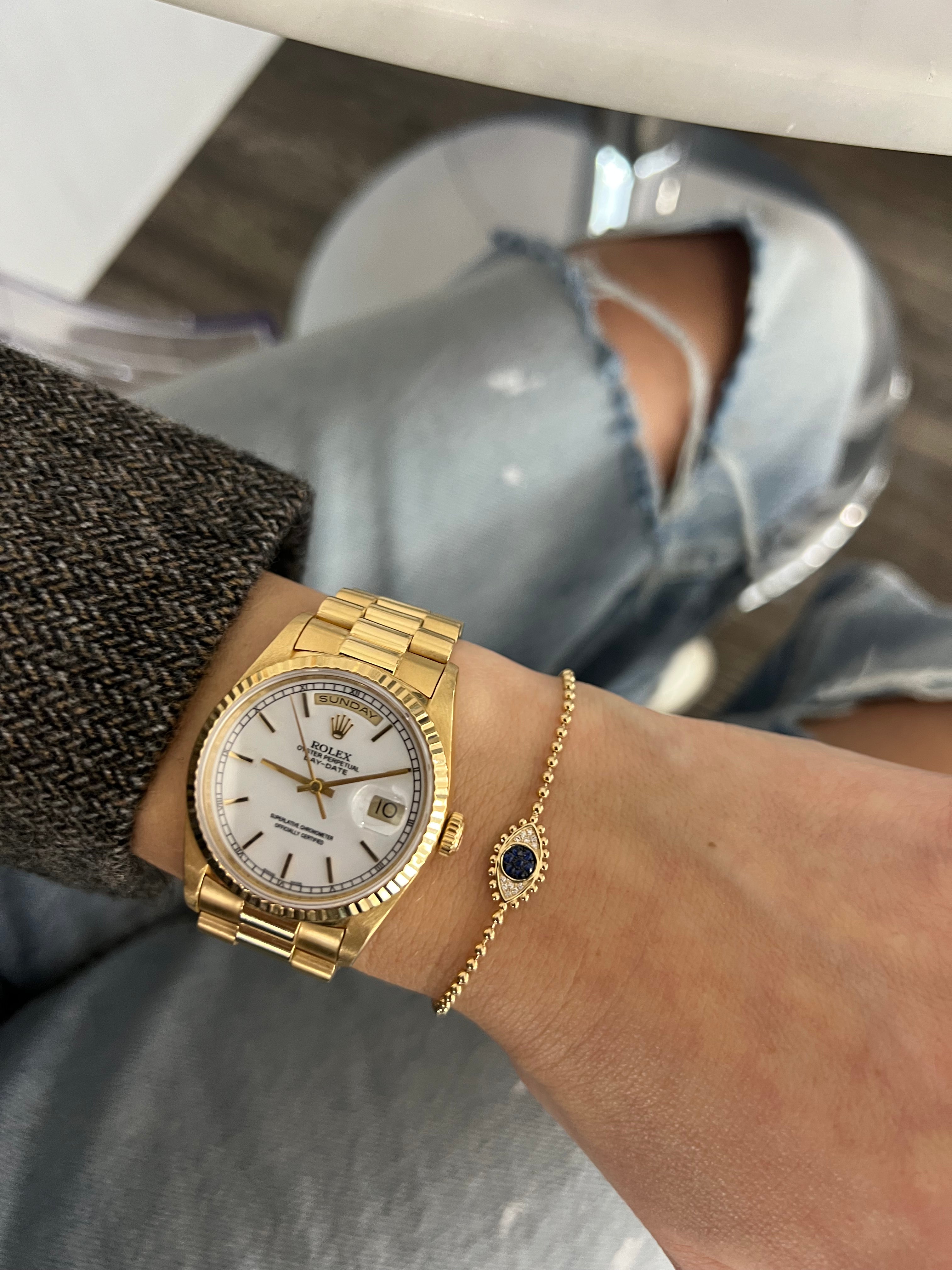 Beaded Evil Eye Bracelet