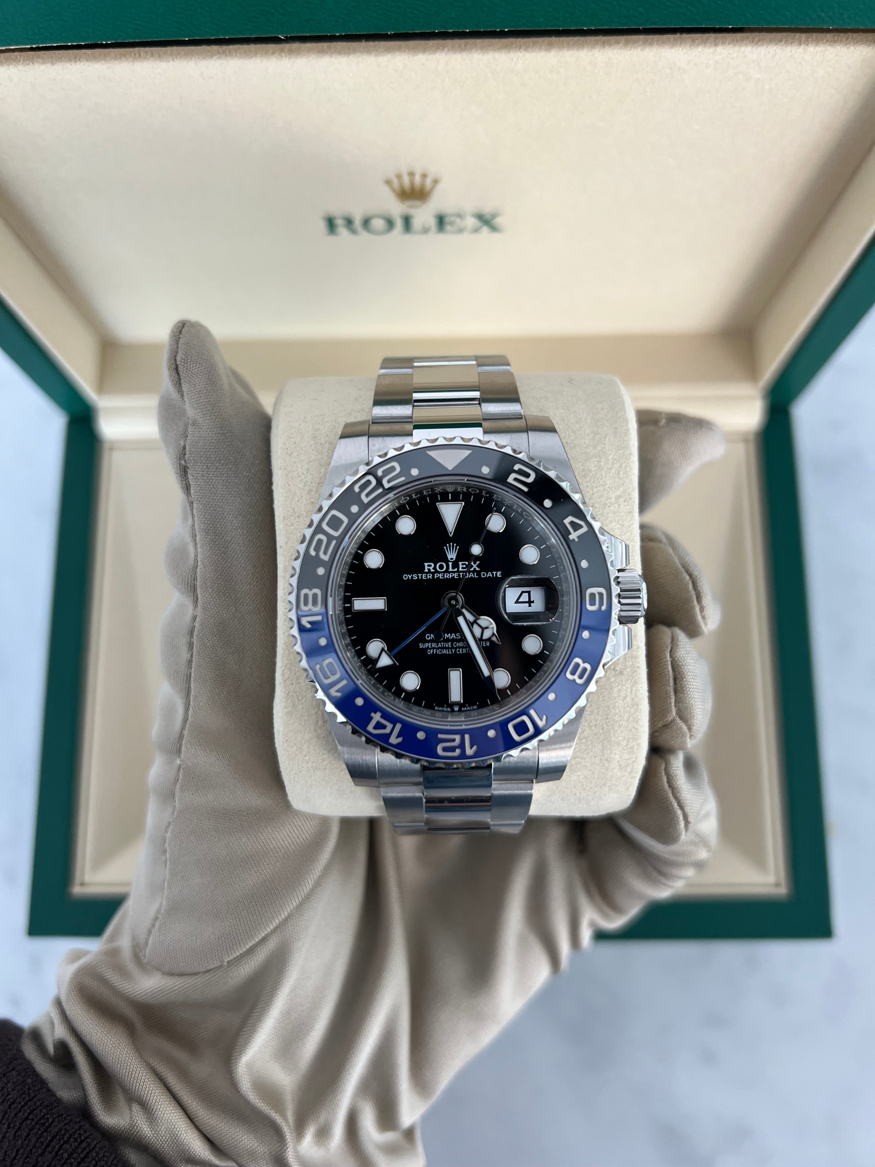 Rolex GMT Master II 'Batman' Black Dial 40mm 126710BLNR/2026