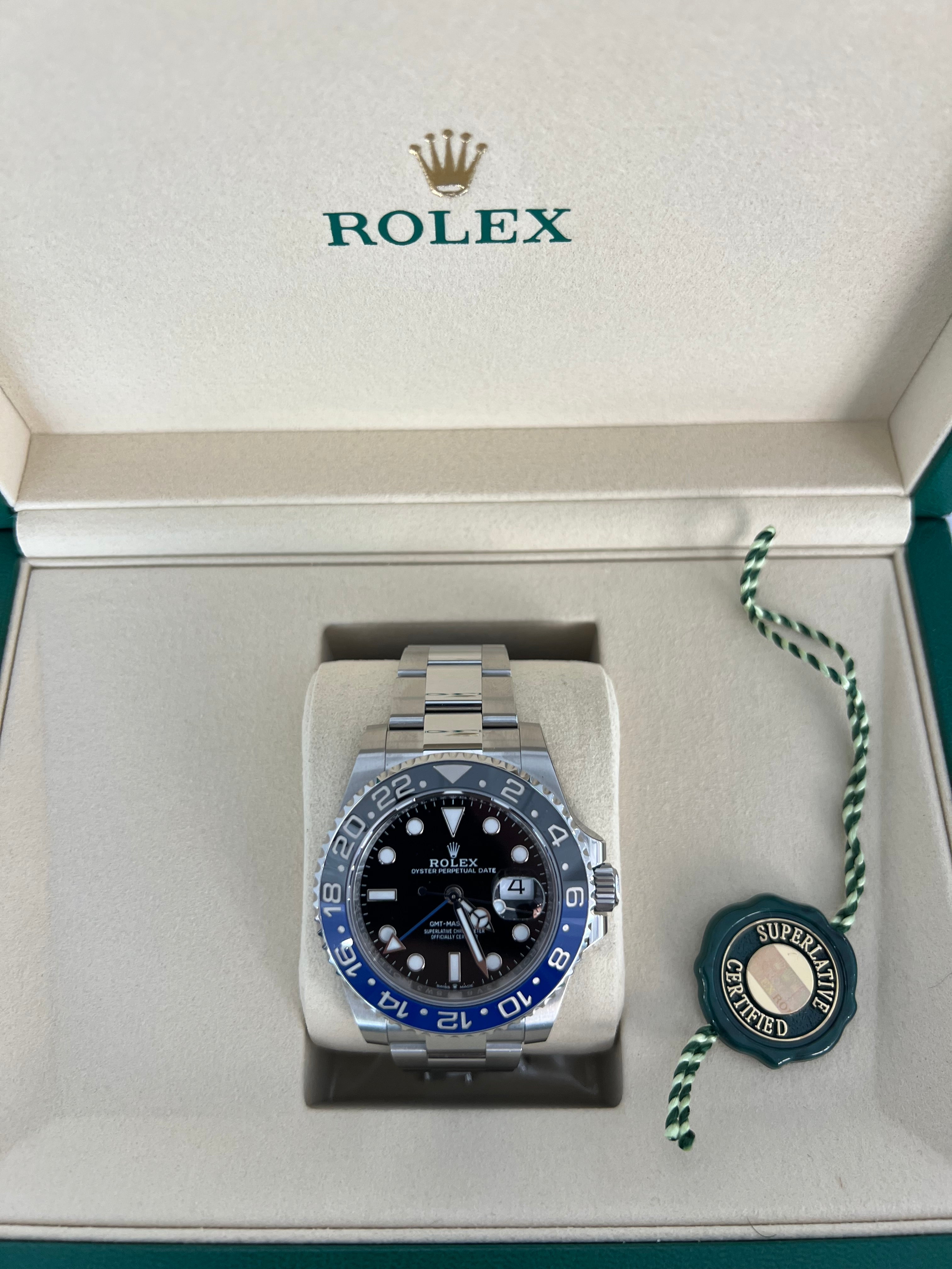 Rolex GMT Master II 'Batman' Black Dial 40mm 126710BLNR/2026