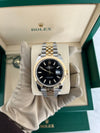 Rolex Datejust Two Tone Black Dial Jubilee Bracelet 41MM 126333/2025