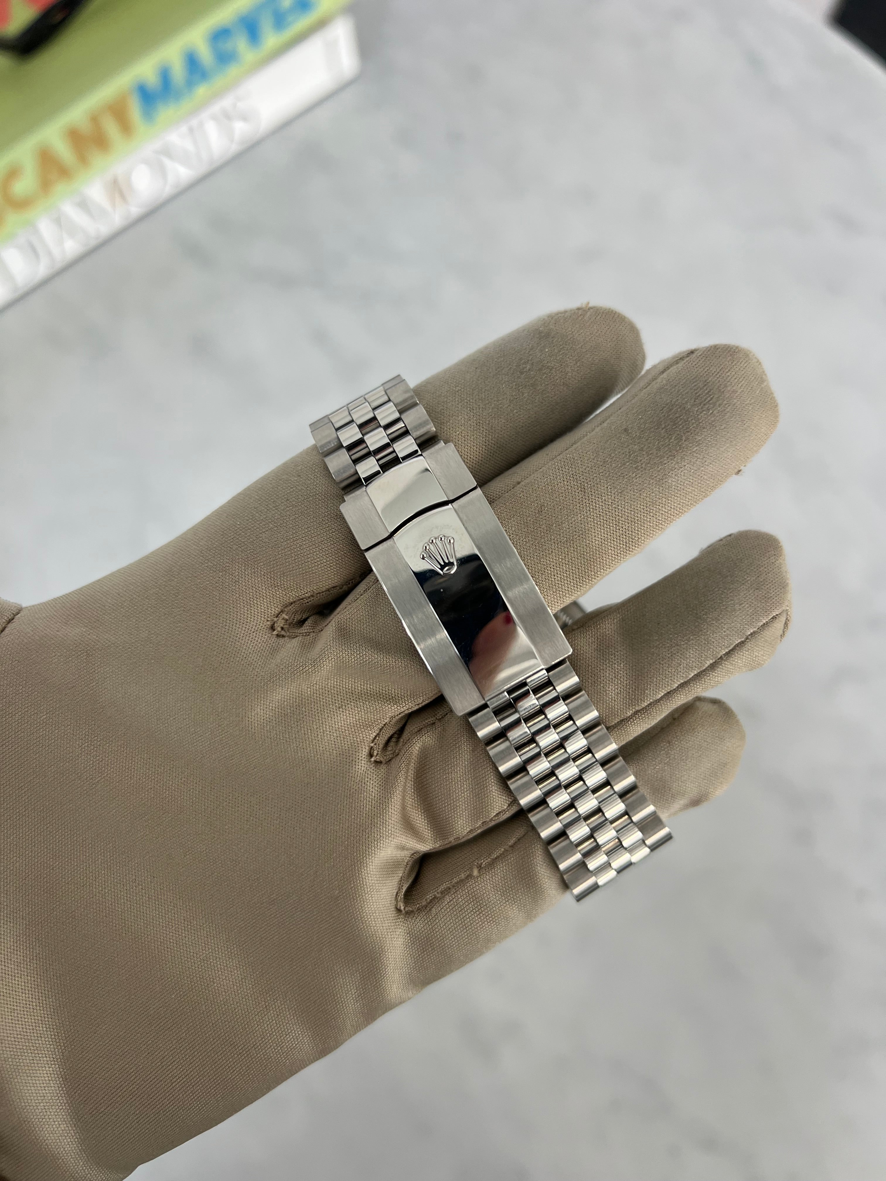 Rolex Datejust Stainless Steel Black Stick Dial Jubilee Bracelet 36mm 126234/2025