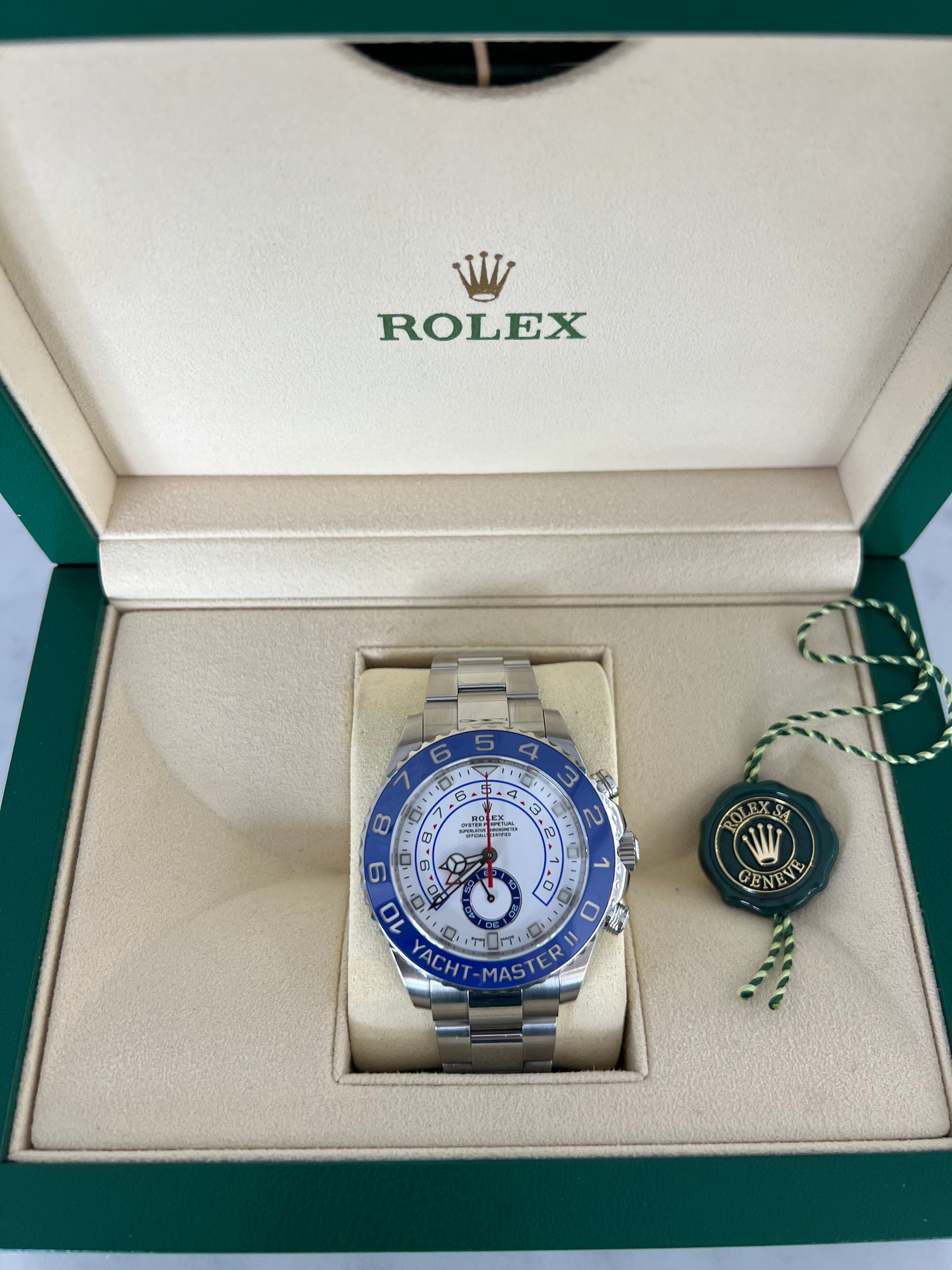 Rolex Yacht-Master II Stainless Steel Oyster Perpetual 44mm 116680/2021