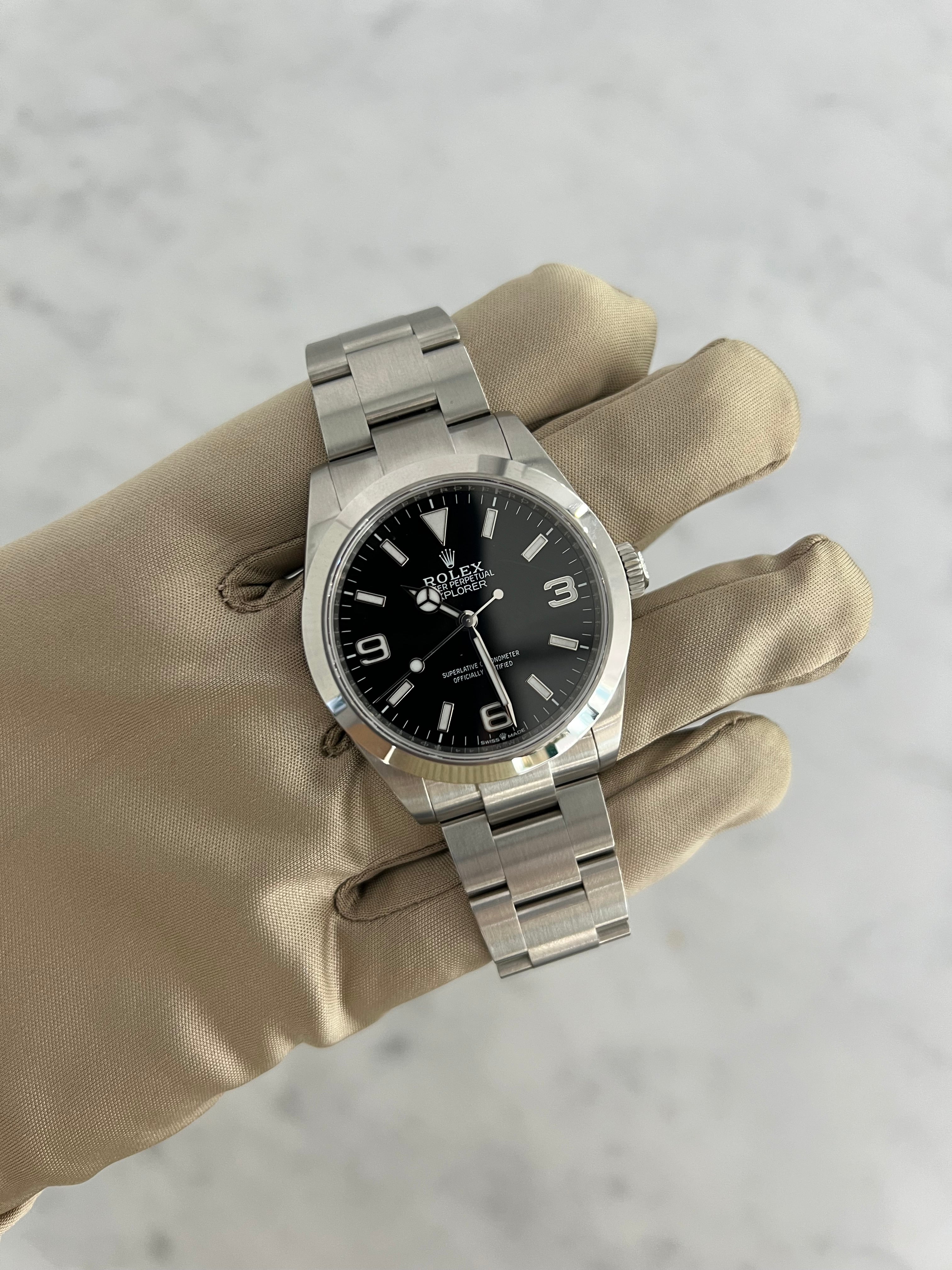 Rolex Explorer Black Dial Oyster Bracelet 40mm 224270/2025