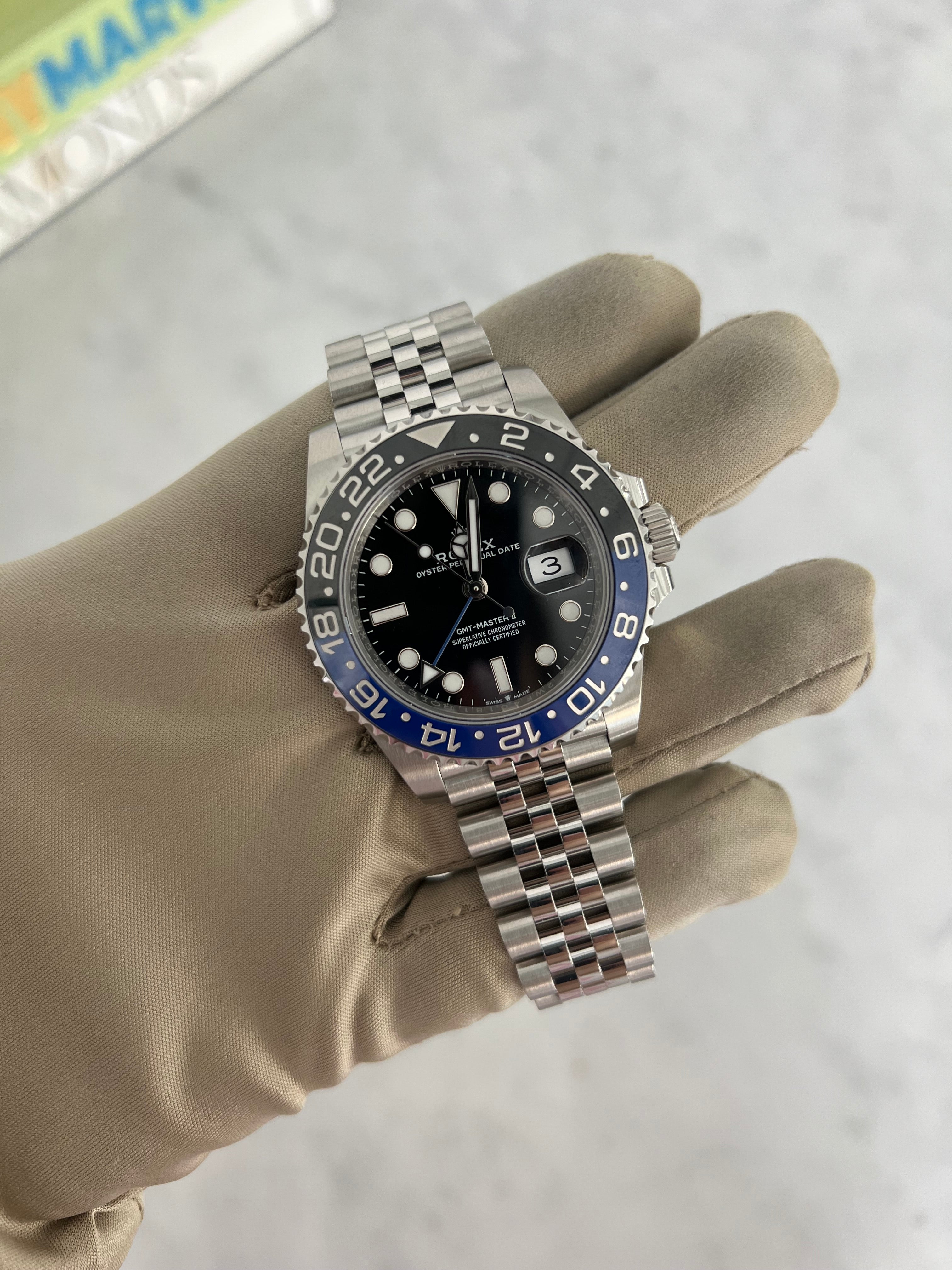 Rolex GMT Master II Jubilee Bracelet "BatGirl" 40mm 126710BLNR/2026