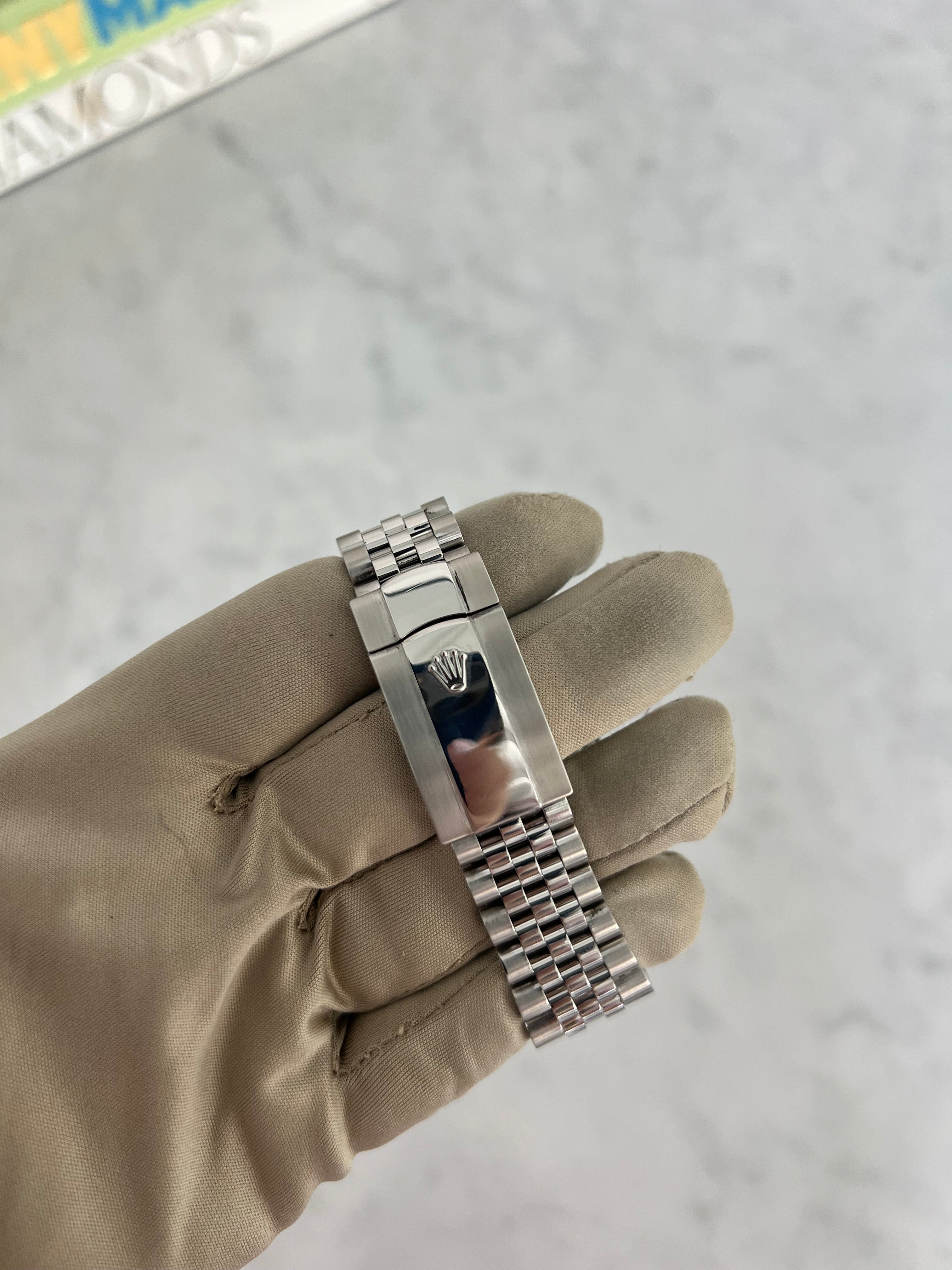 Rolex Datejust Stainless White Roman Dial Jubilee Bracelet 36mm 126234/2020