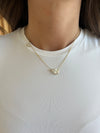 The Lab Grown Double Pear Necklace