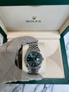 Rolex Datejust 36mm Mint Green Stick on Jubliee with Fluted Bezel 126234/2023