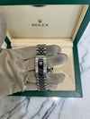 Rolex Datejust 36mm Mint Green Stick on Jubliee with Fluted Bezel 126234/2023