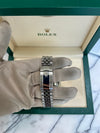Rolex Datejust 36mm Mint Green Stick on Jubliee with Fluted Bezel 126234/2023