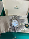 Rolex Datejust 36mm Oystersteel and MOP & Diamond Dial on Jubliee 126234/2025