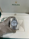 Rolex Day-Date 40mm Platinum Diamond and Sapphire Baguette with a Pave Diamond dial on Jubliee bracelet 228236/