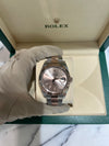 Rolex Datejust 41mm Oystersteel and Everose and Sundust Dial on Oyster bracelet 126331/2024