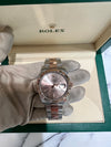 Rolex Datejust 41mm Oystersteel and Everose and Sundust Dial on Oyster bracelet 126331/2024