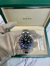 Rolex Oyster Perpetual GMT-Master II in Oystersteel with a black Dial and a Oyster bracelet 126710BLNR/2025
