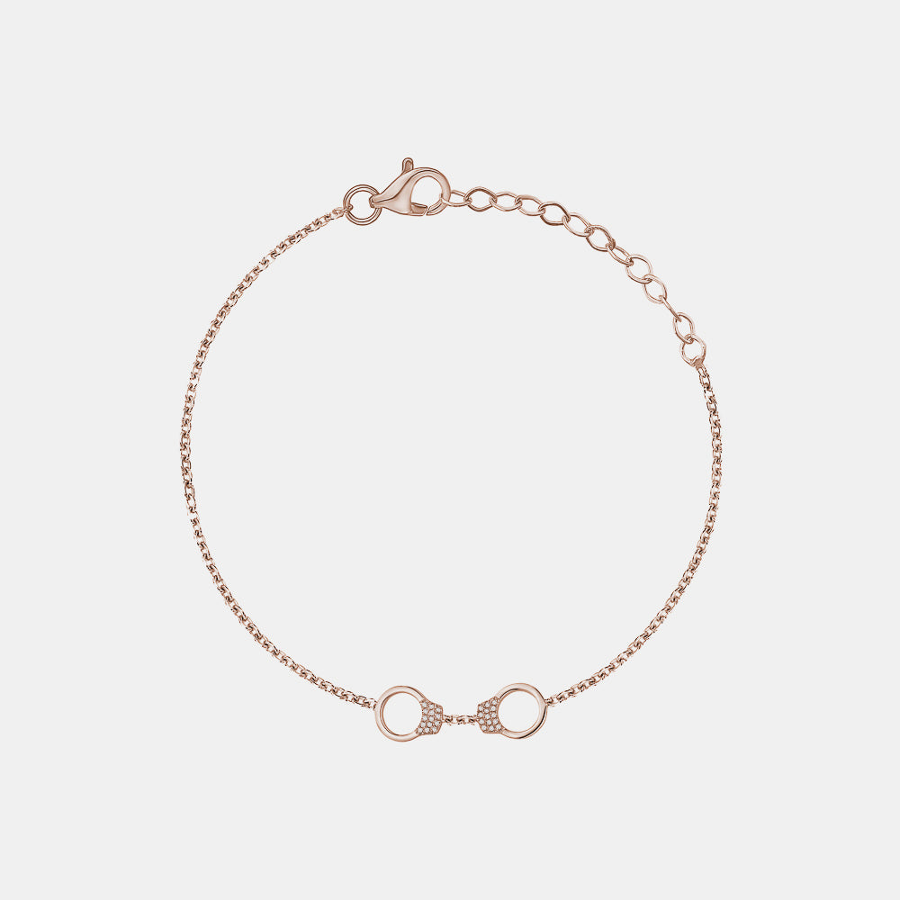 Diamond Handcuff Bracelet