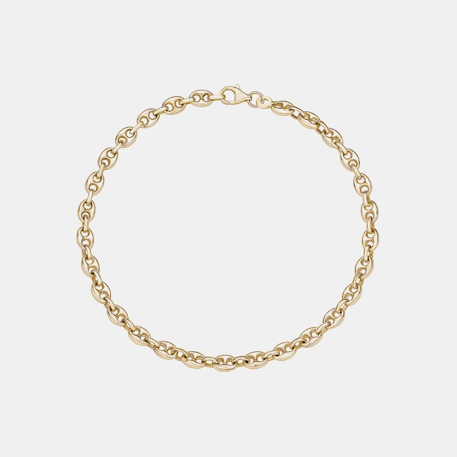  Bracelet de Cheville à Maillons Gonflés