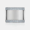 Bandeau à cigares avec bordure en diamant