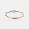 Bague à Une Baguette Fine