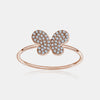 Bague de Papillon en Diamant