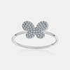 Bague de Papillon en Diamant