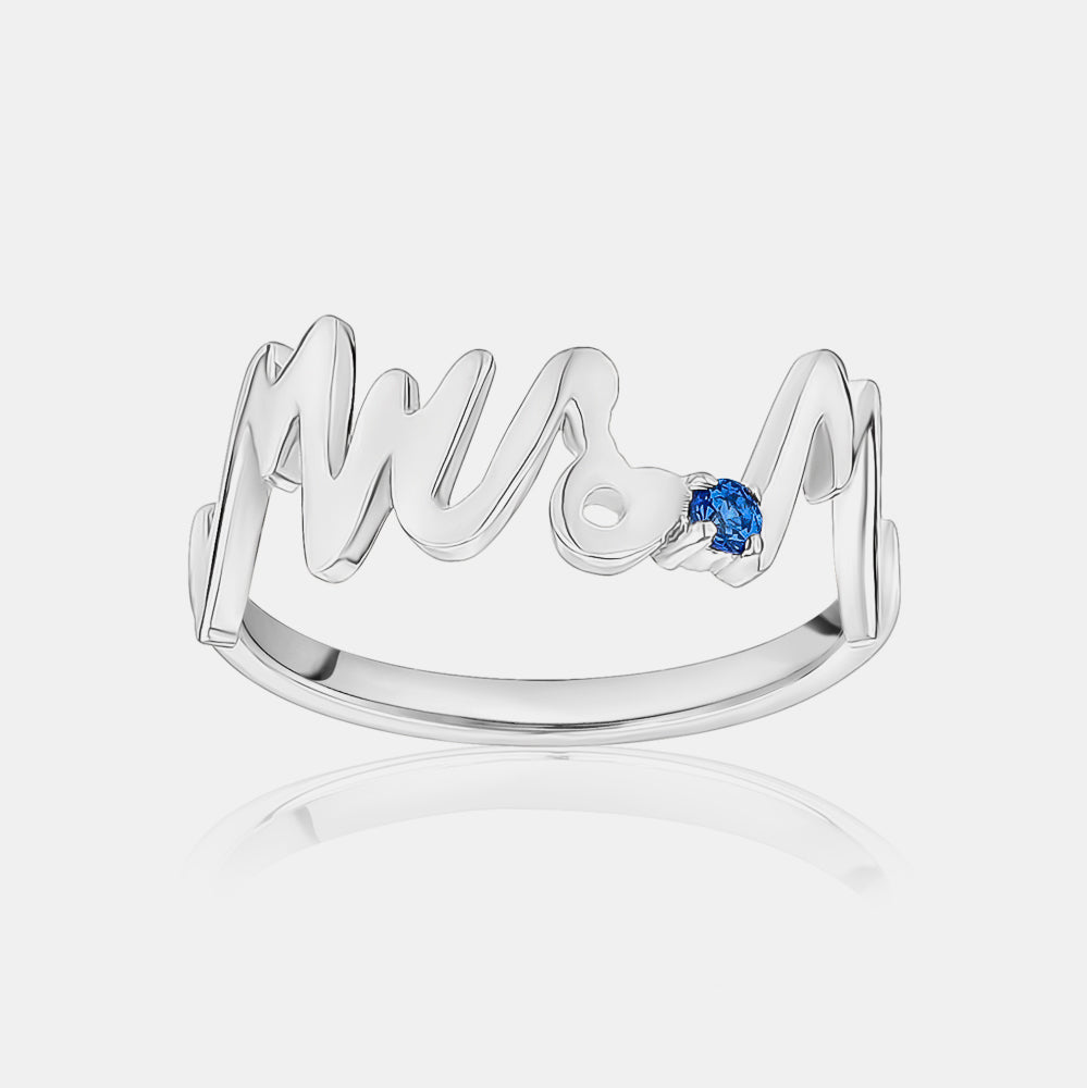 Mrs. Ring - 14K White Gold