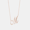 Collier à Initiale Géante