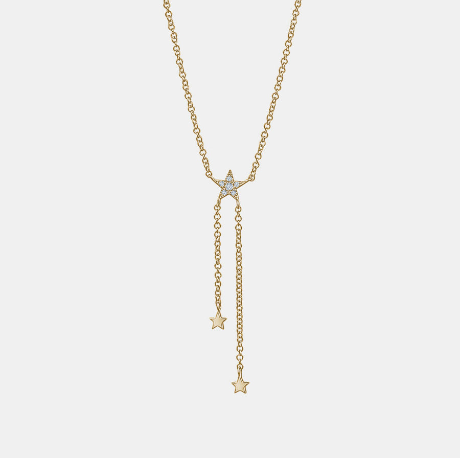 Collier d'Étoile en Diamant