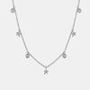 Collier Station de Diamants avec Étoiles