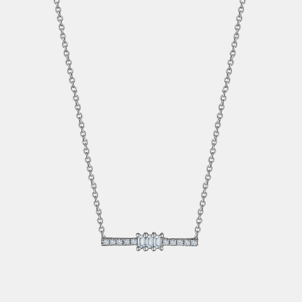 Mini Diamond Segment Necklace