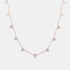 Tour de Cou Triangle en Diamant