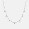 Tour de Cou Triangle en Diamant