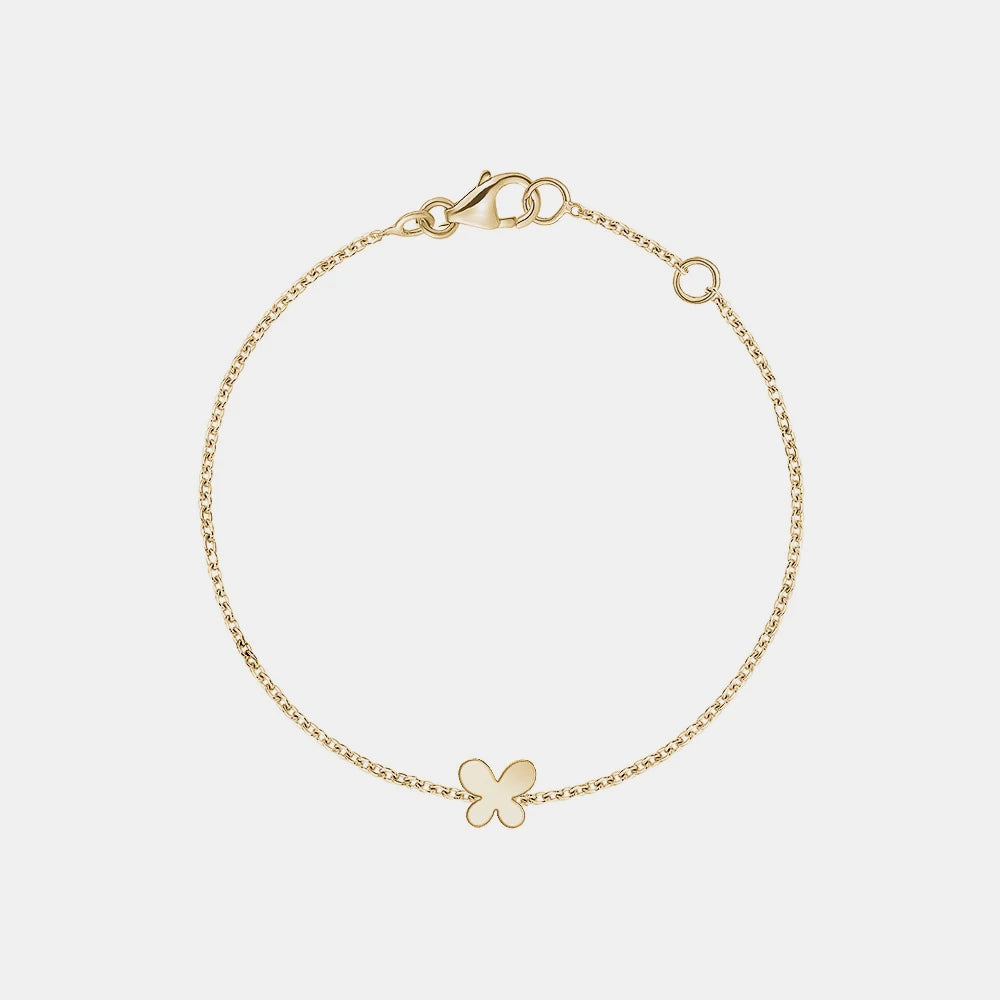 Single Butterfly Anklet