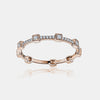 Bague de Segment de Diamant