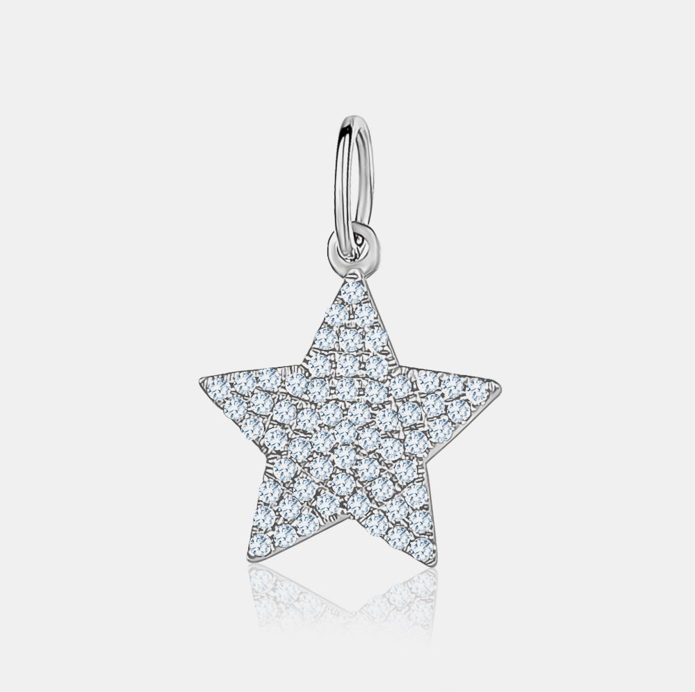 Diamond Star Charm