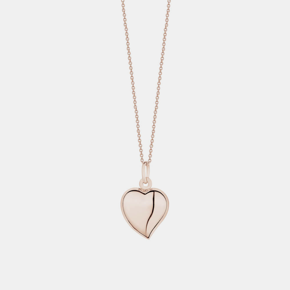 Puffy Heart Necklace