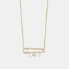 Collier "Love" pendant sur  Épingle en Diamant