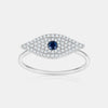 Bague Mauvais Oeuil en Diamants
