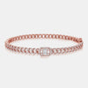 Bracelet en diamant et émeraude