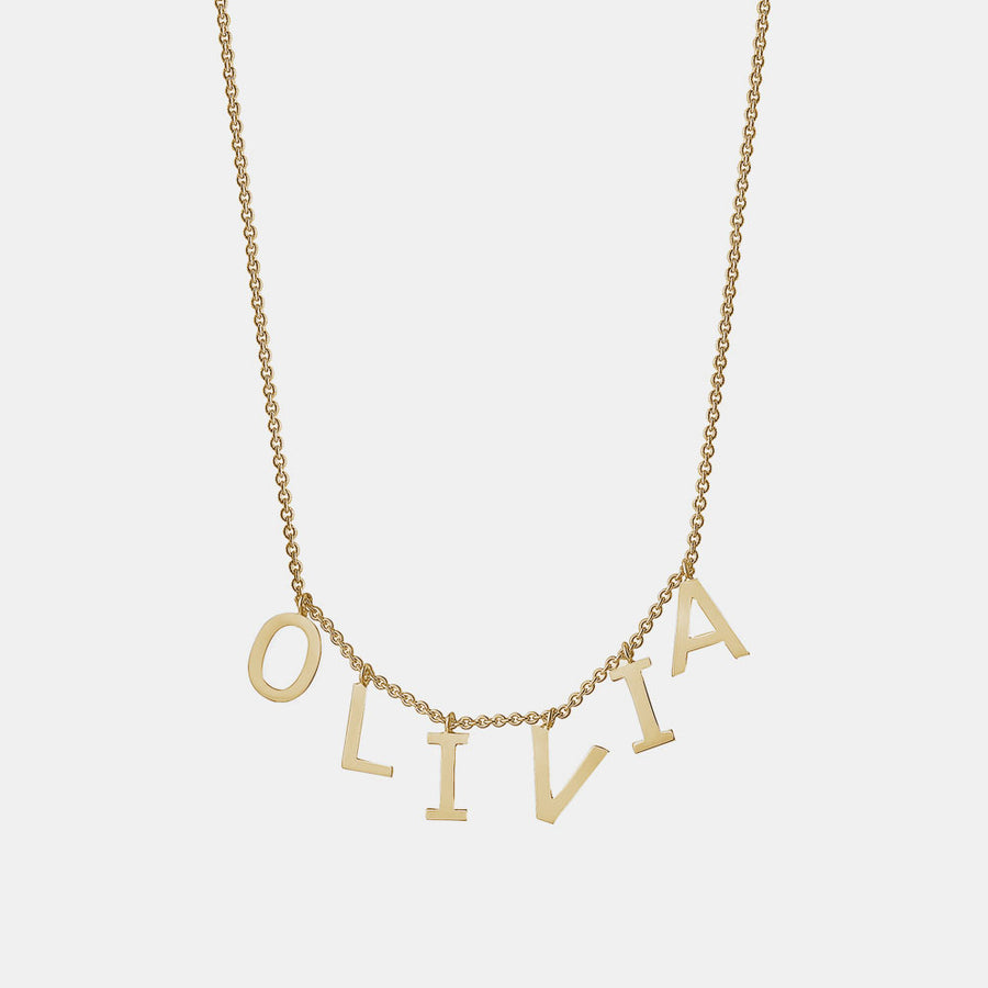 Collier à Nom Pendant 