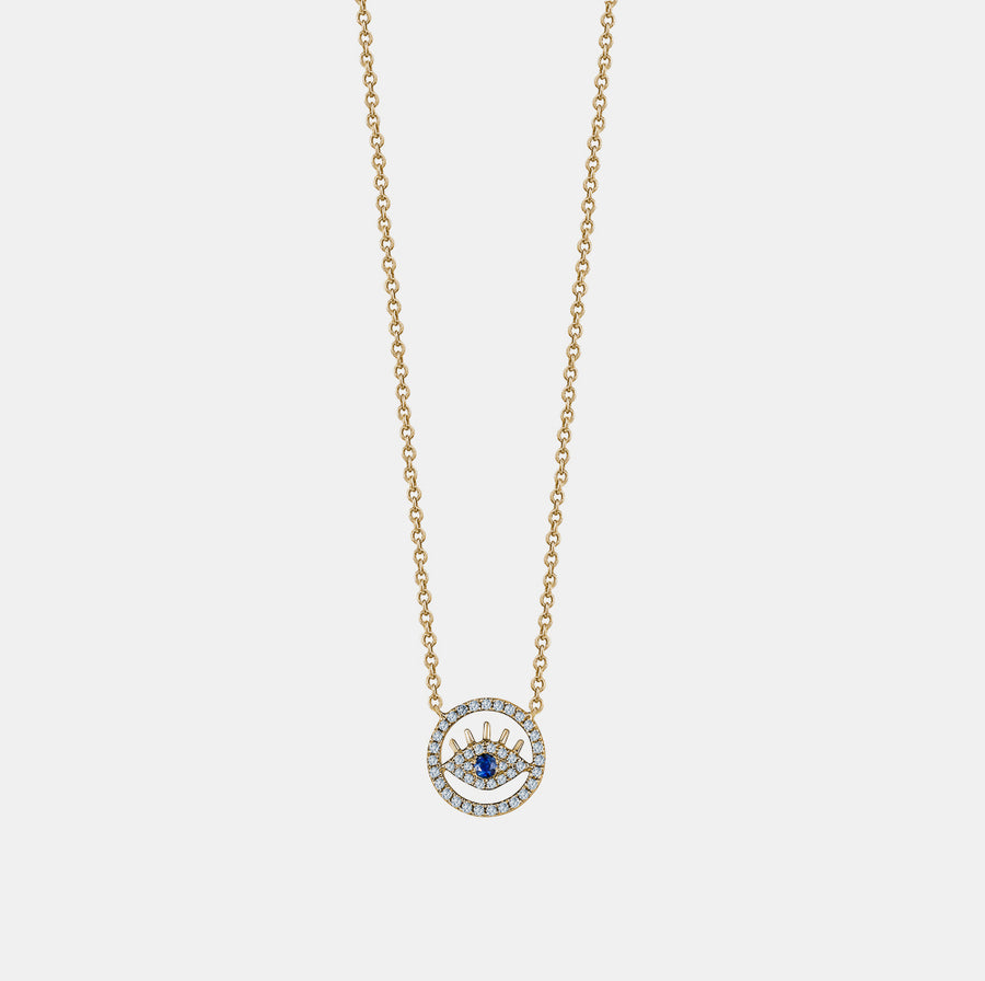 Collier Mauvais Oeil Découpé