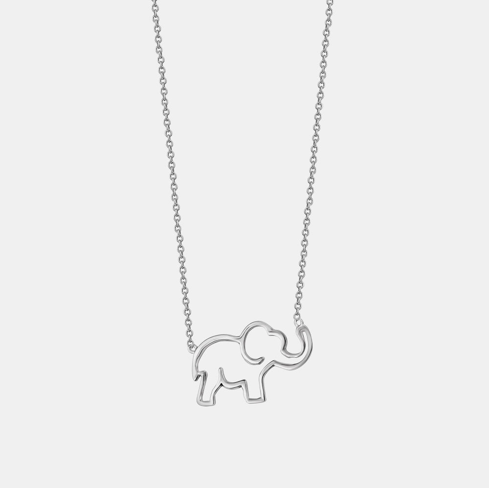 Open Elephant Necklace