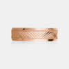 Alliance 14K avec diamant et bordure millegrain