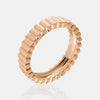Bague cannelée empilable