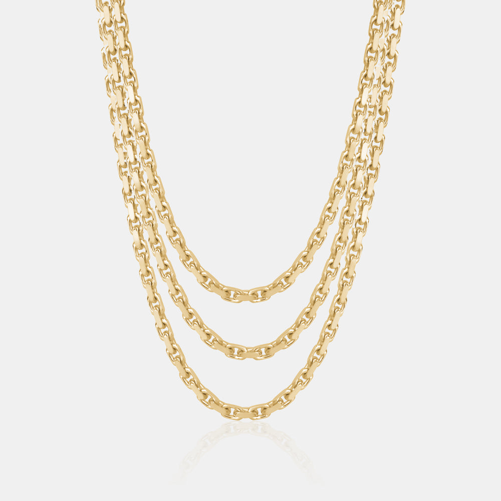 Solid Gold Link Chain