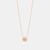 Collier Hai à diamants ronds