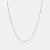 0.03ct 3 Prong Lab Grown Diamond Tennis Necklace