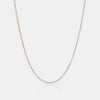 0.03ct 3 Prong Lab Grown Diamond Tennis Necklace