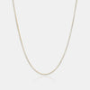 0.03ct 3 Prong Lab Grown Diamond Tennis Necklace